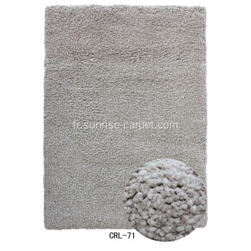 Tapis Shaggy doux polyester fil épais